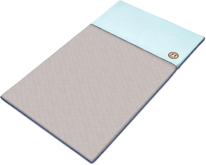 GuineaDad Original Reusable Cage Liner – Blue Fleece Bedding with Burrowing Pocket – Extra Absorbent Bamboo Core & Waterproof Bottom – Fits 2x3 C&C Guinea Pig Cages – Small Pet Supplies by GuineaDad