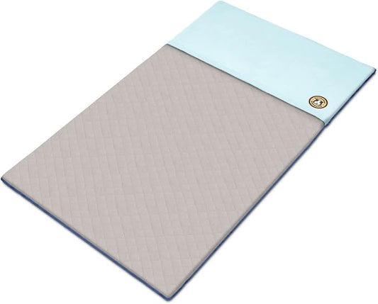 GuineaDad Original Reusable Cage Liner – Blue Fleece Bedding with Burrowing Pocket – Extra Absorbent Bamboo Core & Waterproof Bottom – Fits 2x3 C&C Guinea Pig Cages – Small Pet Supplies by GuineaDad