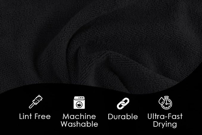 Avalon Towels Microfiber Cleaning Cloths (Value Pack of 36) - Size 16 x 16 Inches, Highly Absorbent Cleaning Rags, Lint Free, Reusable and Washable, Microfiber Towels for Cars - Image 7