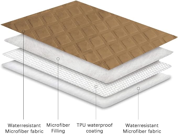 Ameritex Waterproof Dog Bed Cover Pet Blanket with Anti-Slip Back for Furniture Bed Couch Sofa - Image 5