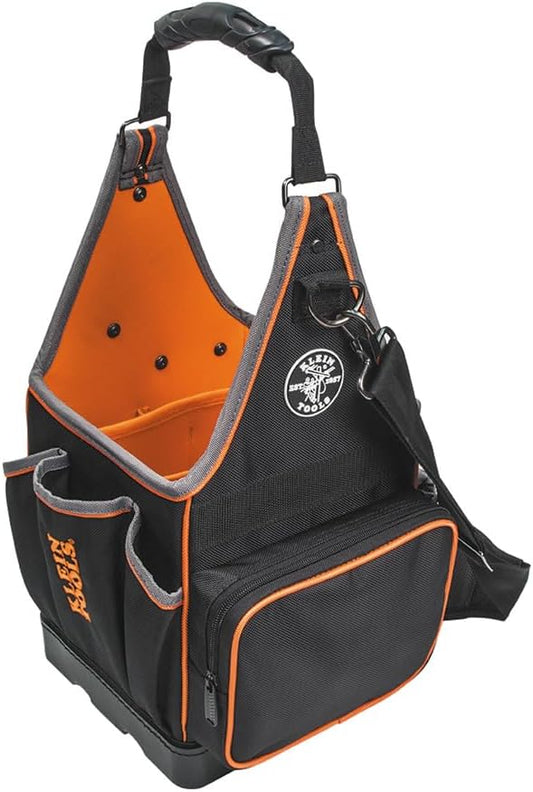 Klein Tools 554158-14 Tool Bag, Tradesman Pro Tote with 20 Pockets Made of 1680d Ballistic Weave and a Fully Molded Bottom, 8-Inch by Unknown