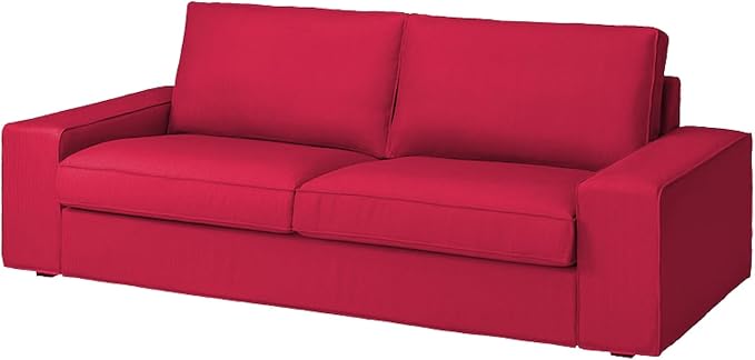 Corduroy Couch Cover for IKEA Kivik 3 Seat 89.75in Sofa, XTR-39 by CRIUSJADECOR