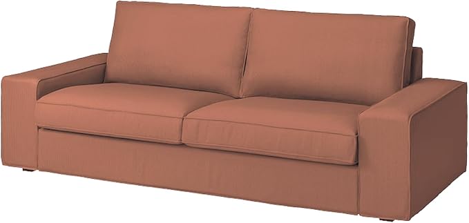 Corduroy Couch Cover for IKEA Kivik 3 Seat 89.75in Sofa, XTR-44 by CRIUSJADECOR