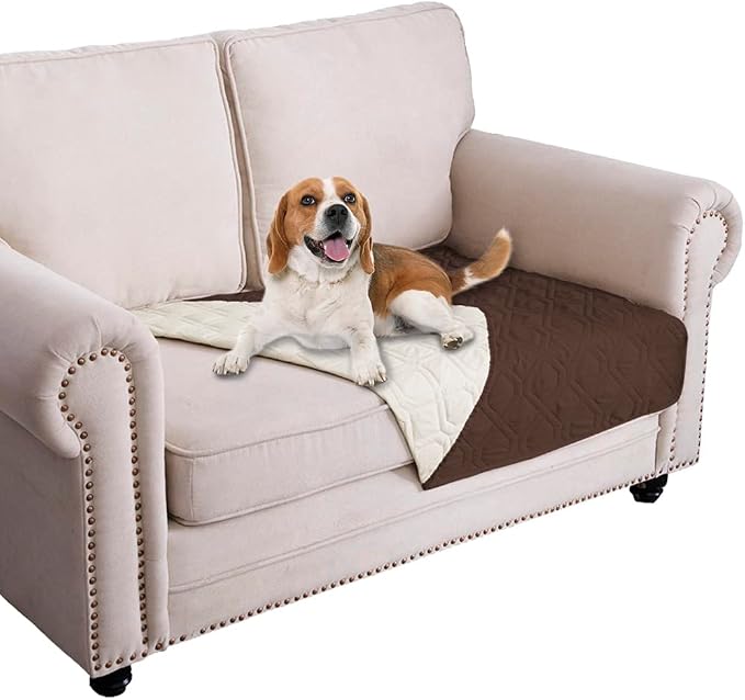 Ameritex Waterproof Dog Bed Cover Pet Blanket for Furniture Bed Couch Sofa Reversible by Ameritex
