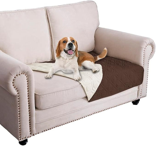 Ameritex Waterproof Dog Bed Cover Pet Blanket for Furniture Bed Couch Sofa Reversible by Ameritex