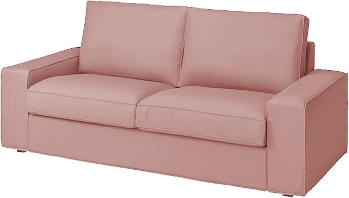 Corduroy Couch Cover for IKEA Kivik Loveseat 74.75in Sofa, XTR-16 by CRIUSJADECOR