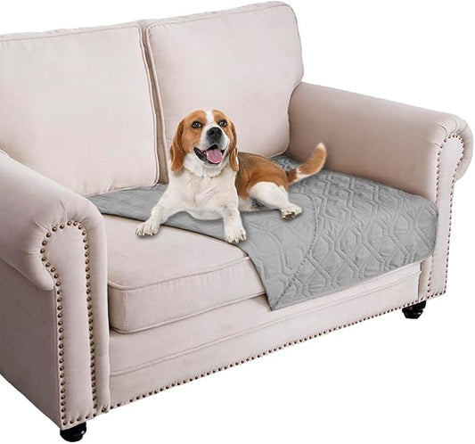 Ameritex Waterproof Blanket Reversible Dog Bed Cover Pet Blanket for Furniture Bed Couch Sofa by Ameritex