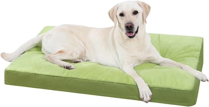 NUPIDA Waterproof XL Extra Large Dog Crate Bed with Washable Cover, 41x27 | TPU Waterproof Layer, Easy Clean Cover, Soft Plush Surface, Durable Oxford fabric, Non-Slip Bottom, For Large Breeds ≤80lbs by NUPIDAPet%E2%80%99sHome