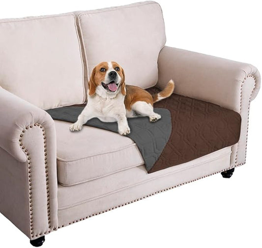Ameritex Waterproof Dog Bed Cover Pet Blanket for Furniture Bed Couch Sofa Reversible by Ameritex