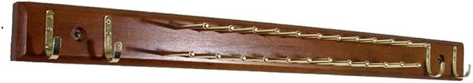 Proman Products HG16176 Tie and Belt Wood Hanger by PromanProducts