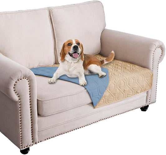 Ameritex Waterproof Dog Bed Cover Pet Blanket for Furniture Bed Couch Sofa Reversible by Ameritex