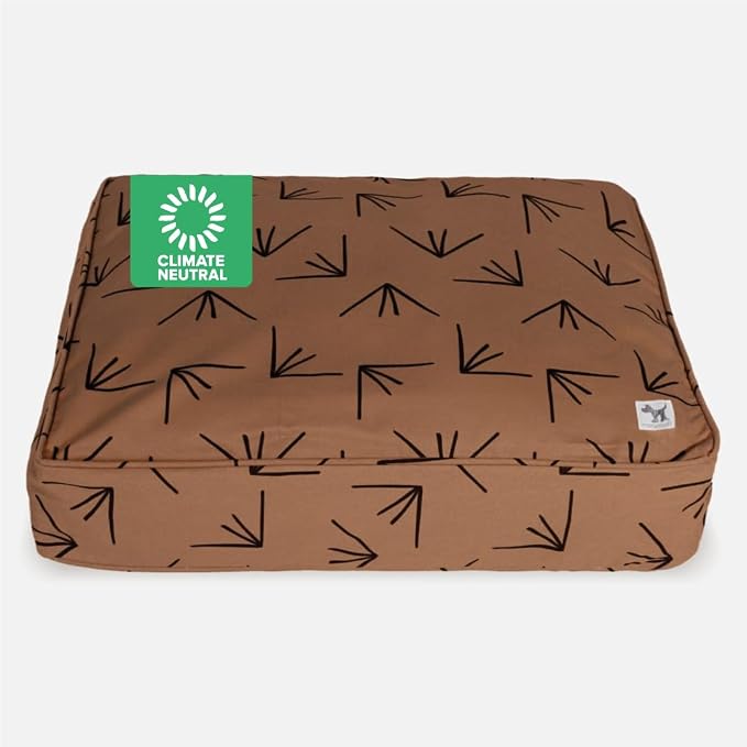 Molly Mutt Medium to Large Duvet Cover, Heat Waves, Brown with Black Accents, 27"x36"x5" by MollyMutt