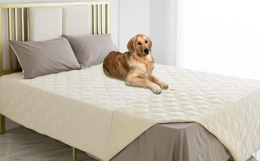 Ameritex Waterproof Dog Bed Cover Pet Blanket with Anti-Slip Back for Furniture Bed Couch Sofa by Ameritex