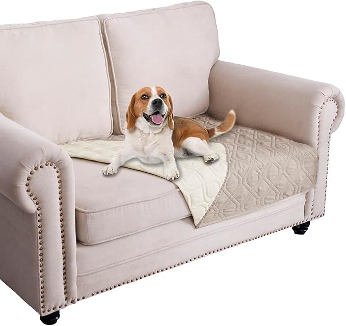 Ameritex Waterproof Dog Bed Cover Pet Blanket for Furniture Bed Couch Sofa Reversible by Ameritex