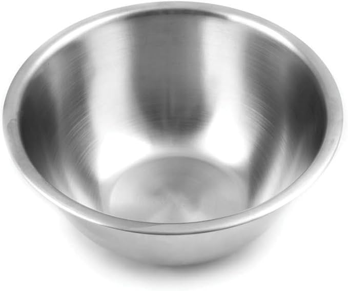 Fox Run Stainless Steel Small Mixing Bowl, 7.25 x 7.25 x 3.75 inches, Metallic by foxrunbrands