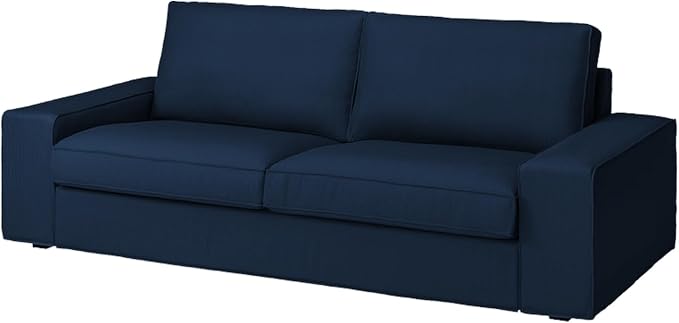 Corduroy Couch Cover for IKEA Kivik 3 Seat 89.75in Sofa, XTR-27 by CRIUSJADECOR