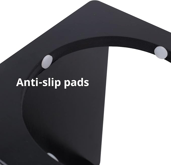 HTB Elevated Dog Bowl Stand with 2 Stainless Steel Bowls-14 H X-Large Black | Raised Dog Bowl Stand, 14"tall, 48 Oz Bowls, for Large Sized Dogs, Pet-safe, Solid Bamboo - Image 2
