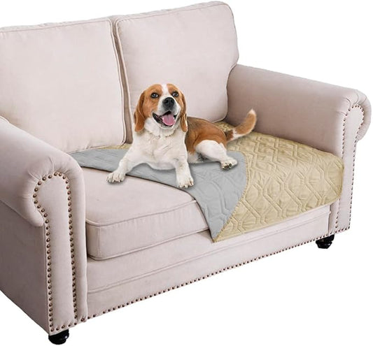 Ameritex Waterproof Dog Bed Cover Pet Blanket for Furniture Bed Couch Sofa Reversible by Ameritex