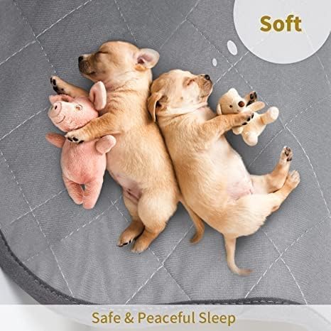 Washable Puppy Dog Pee Pad, 36"X36" 2pcs Reusable Puppy Pads, Waterproof Whelping Training Mat for Playpen Crate, Floor, Bed,Sofa and Trunk - Image 3