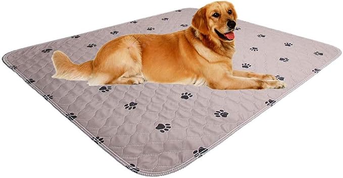 Washable Puppy Pads, Reusable Pet Training Pads - Large Dog Bed Mat, Waterproof & Super Absorbing by SINCOPET