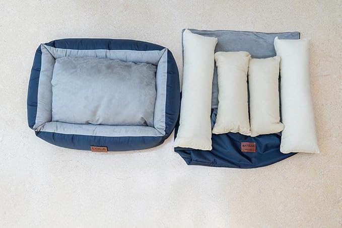Personalized Dog Bed, Extra Comfort, Removable Washable Cover, Waterproof Bottom, Multiple Sizes & Colors - Image 7