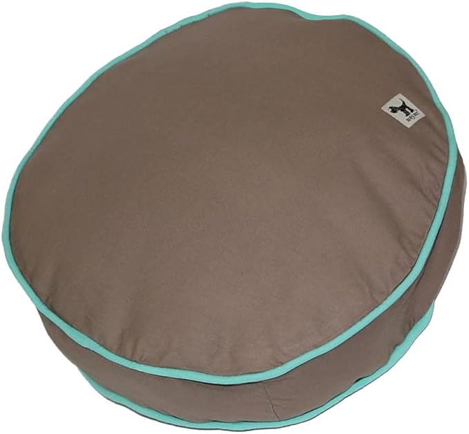 Molly Mutt Petite Dog Duvet Cover - Round - Wild Horses Print - Measures 20’’ x 4’’ - 100% Cotton - Durable - Breathable - Sustainable - Machine Washable Dog Bed Cover - Pre-Shrunk by MollyMutt