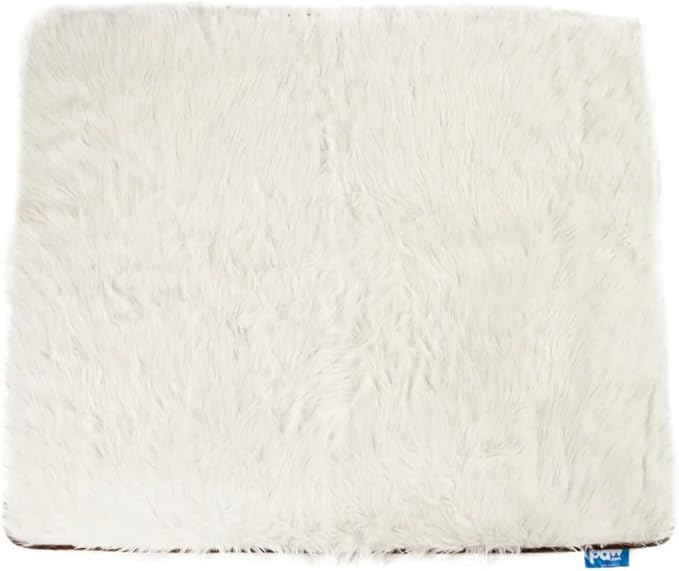 PAW BRANDS PupProtector Waterproof Throw Blanket, Polar White, 80x62 | Waterproof, machine washable — protects couches, beds & car seats by PAWBRANDS