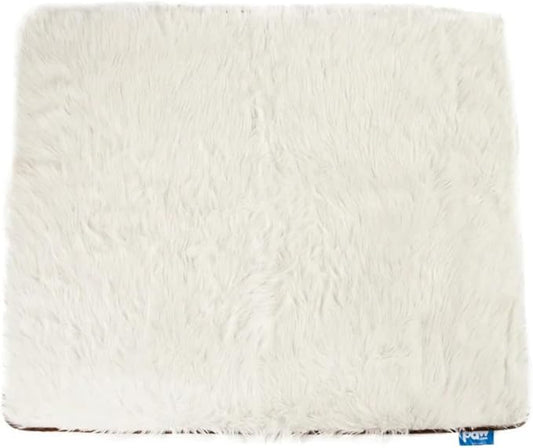 PAW BRANDS PupProtector Waterproof Throw Blanket, Polar White, 80x62 | Waterproof, machine washable — protects couches, beds & car seats by PAWBRANDS