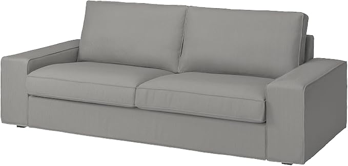Corduroy Couch Cover for IKEA Kivik 3 Seat 89.75in Sofa, XTR-12 by CRIUSJADECOR