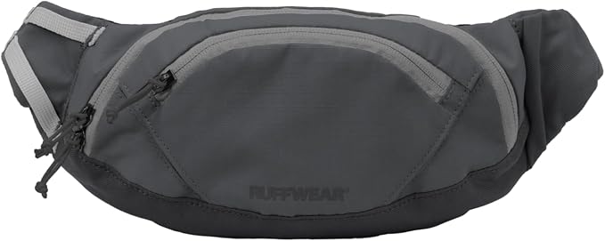 Ruffwear, Home Trail Hip Pack, Dog Walking Fanny Pack, Granite Gray | Crossbody with Adjustable Belt, Treat Pouch, Poop Bag Holder, Phone Pocket, Hands-Free for Training, Hiking, Running, Travel by RuffwearInc