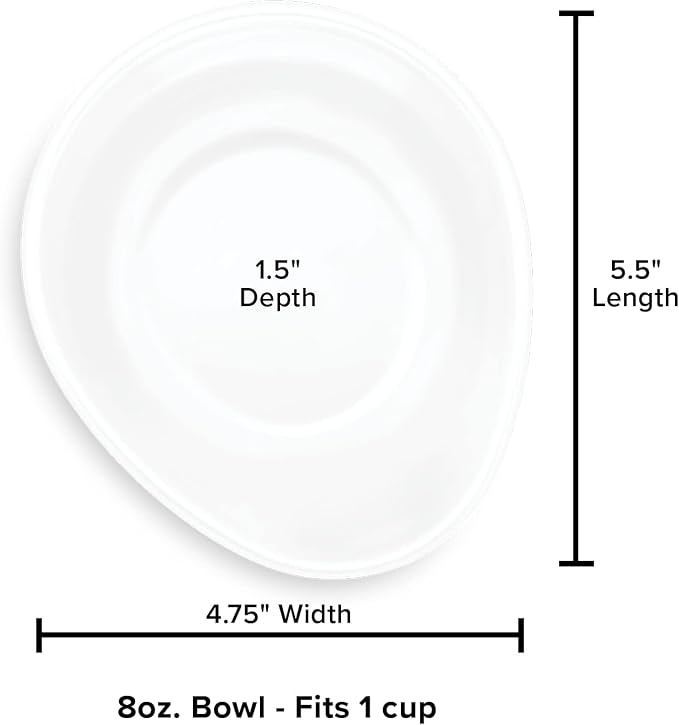 WeatherTech Extra Single Bowl - 8 oz, BPA-Free Plastic (81P08BOWL) - Image 2