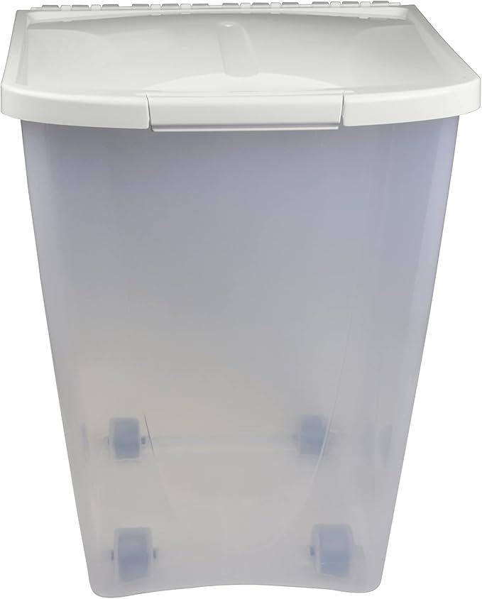 Van Ness 50-Pound Food Container with Fresh-Tite Seal and Wheels - Image 2