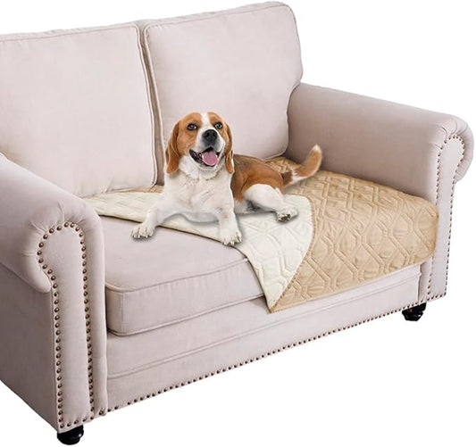 Ameritex Waterproof Dog Bed Cover Pet Blanket for Furniture Bed Couch Sofa Reversible by Ameritex