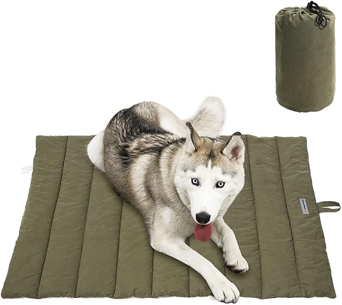 CHEERHUNTING Outdoor Dog Bed, Waterproof, Washable, Large Size, Durable, Water Resistant, Portable and Camping Travel Pet Mat by Cheerhunting