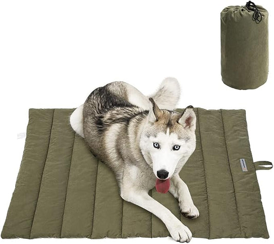 CHEERHUNTING Outdoor Dog Bed, Waterproof, Washable, Large Size, Durable, Water Resistant, Portable and Camping Travel Pet Mat by Cheerhunting
