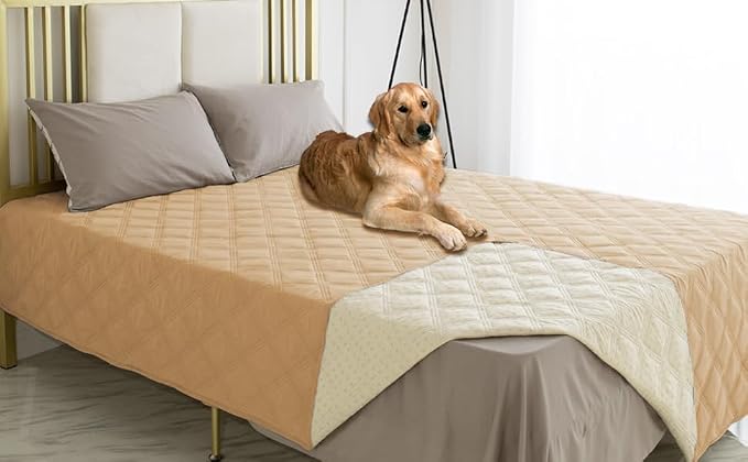 Ameritex Waterproof Dog Bed Cover Pet Blanket with Anti-Slip Back for Furniture Bed Couch Sofa - Image 7