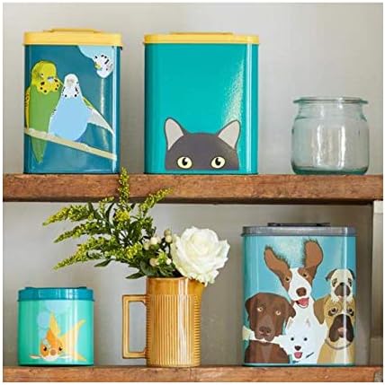 Burgon & Ball Creaturewares The Rabble Dog GCR/CAT Tin Pet Food Storage, 16.5 cm x 11 cm x 20 cm Size - Image 5