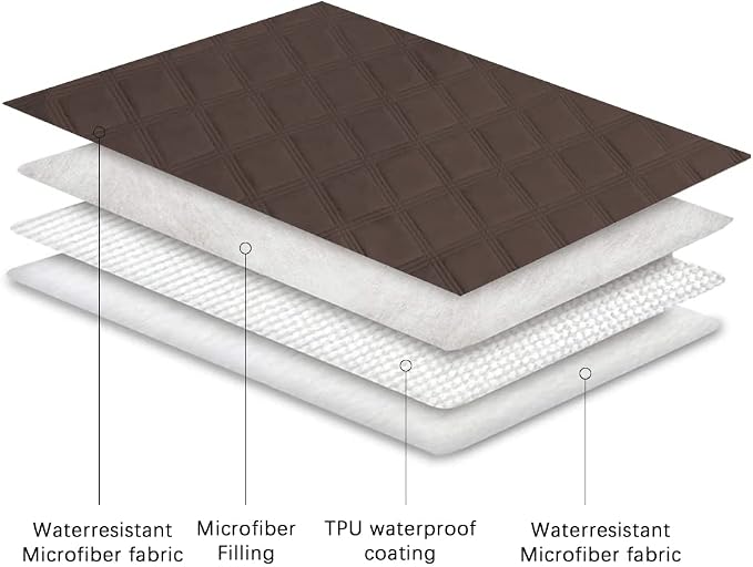 Ameritex Waterproof Dog Bed Cover Pet Blanket with Anti-Slip Back for Furniture Bed Couch Sofa - Image 4