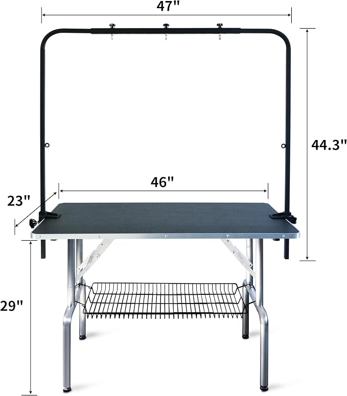 SHELANDY 46-in Dog Grooming Table for Large Pets - Image 2