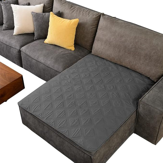 Ameritex Waterproof Dog Bed Cover Pet Blanket with Anti-Slip Back for Furniture Bed Couch Sofa (40x50 Inch (Pack of 1), Darkgrey) by Ameritex