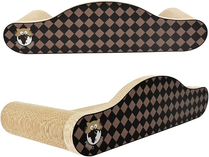Cat Scratcher - Lounge - Checker Board - 2 Pack - Image 6