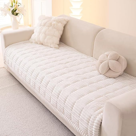 Awjcsv Couch Covers for Dogs Washable, Non Slip Sofa Protector Pet Friendly | Thick, Soft Furniture Cover, Against Pets Hair & Scratch, Fits Leather and Fabric Couches, 35" X 70.9" by Awjcsv