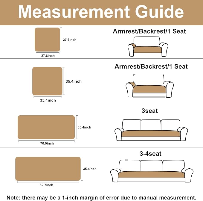 Velvet Couch Arm Rest Covers for Sofa Washable(27.6"x27.6") | Soft Sofa Cover for Armrest, No Shedding Dark Brown Couch Covers, Pet Friendly Non Slip Couch Protector Cover for Dogs - Image 8