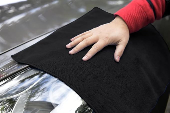 Avalon Towels Microfiber Cleaning Cloths (Value Pack of 48) - Size 16 x 16 Inches, Highly Absorbent Cleaning Rags, Lint Free, Reusable and Washable, Microfiber Towels for Cars - Image 6