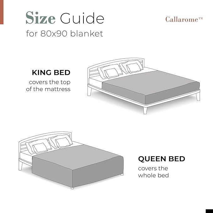 Waterproof Blanket for Bed & Couch Protection, Reddish/Green, 80"x90" | High-Density Heavy-Duty Material – Ultra-Soft & Durable Soft Fleece, Leakproof, Reversible, Silent No-Crinkle Design - Image 5