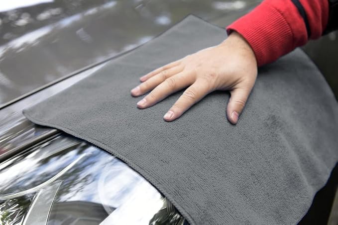 Avalon Towels Microfiber Cleaning Cloths (Value Pack of 48) - Size 16 x 16 Inches, Highly Absorbent Cleaning Rags, Lint Free, Reusable and Washable, Microfiber Towels for Cars - Image 6