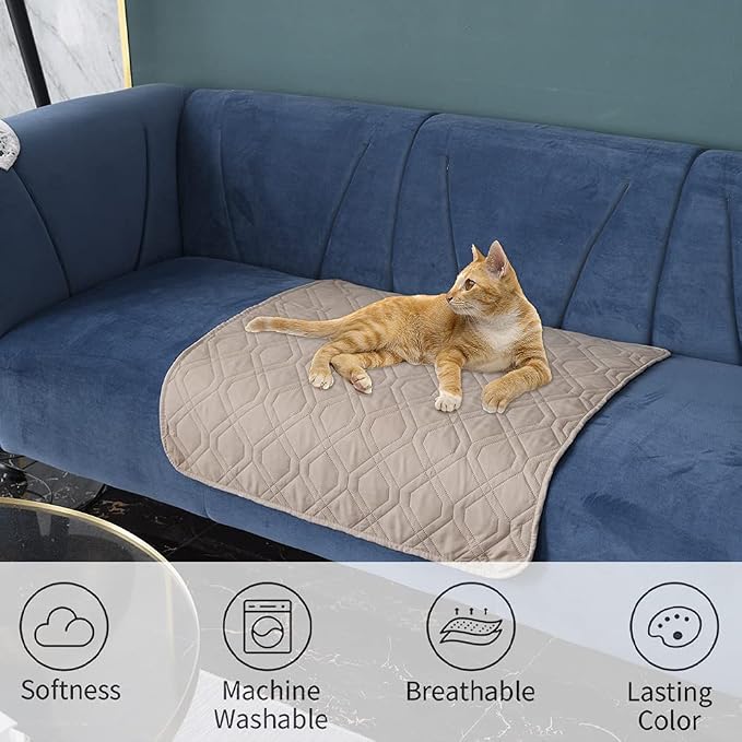Ameritex Waterproof Dog Bed Cover Pet Blanket for Furniture Bed Couch Sofa Reversible - Image 4