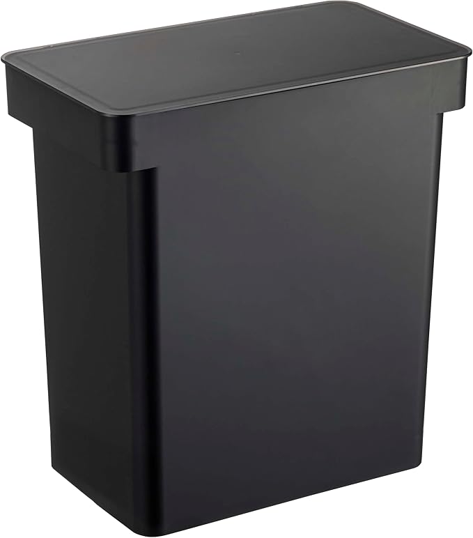 YAMAZAKI Home Tower Airtight Pet Food Storage Container - Cat And Dog Food Holder Bin With Transparent Lid And Handle - Extra Large - Polypropylene - 6.6 Gallons, 25 Liters by Unknown