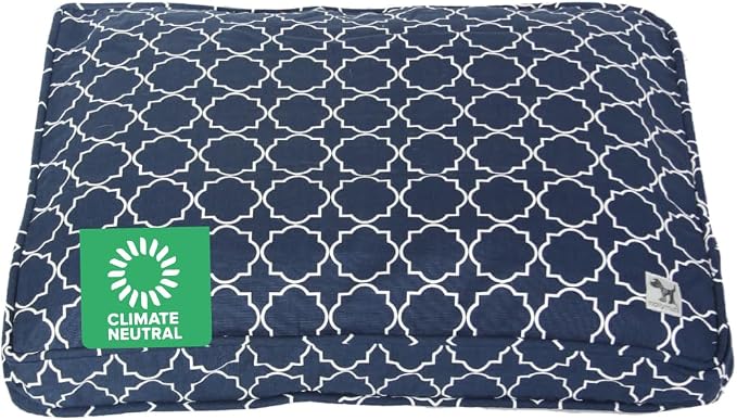 Molly Mutt Small Dog Bed Cover - Romeo & Juliet Print - Measures 22”x27”x5’’ - 100% Cotton - Durable - Breathable - Sustainable - Machine Washable Dog Bed Cover by MollyMutt