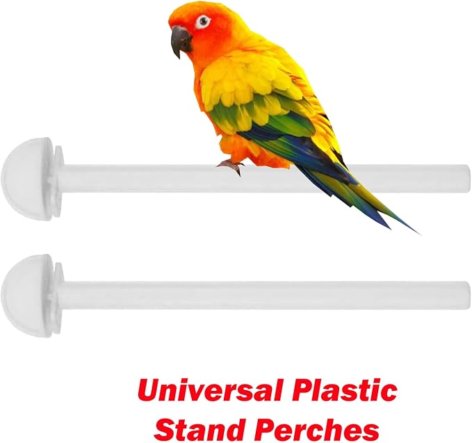 Portable Hanging Small Medium Flight Bird Small Parrot House Home Travel Bird Carrier Cage for Cockatiel Parakeet Parrotlet Finch Canary Budgie (Black, Portable Hanging Travel Carrier) - Image 4